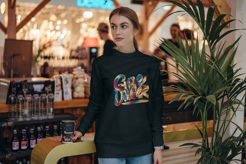 Sweatshirt Mock-Up Street Fashion 6 Sweatshirt Mock Up Street Fashion 6