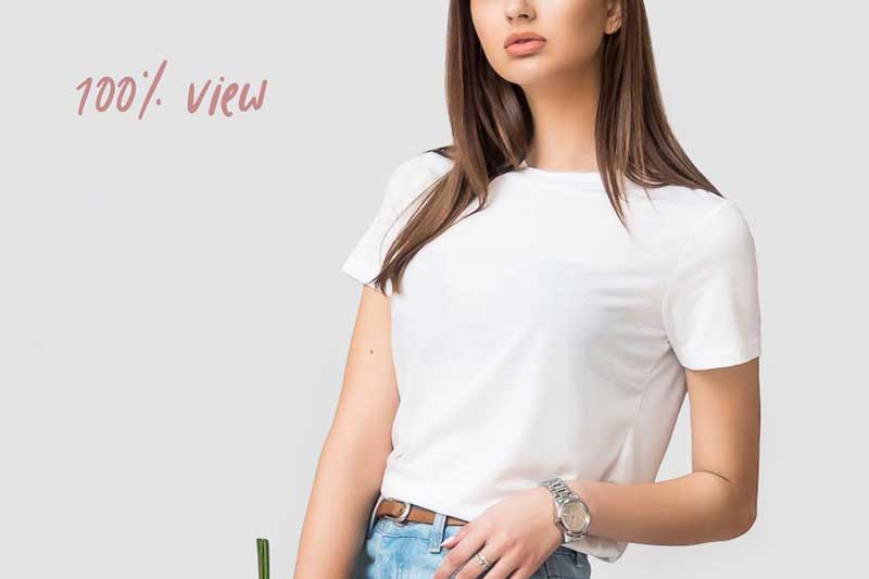 Amazing Female T-shirt Mockups 3 Amazing Female T shirt Mockups 2