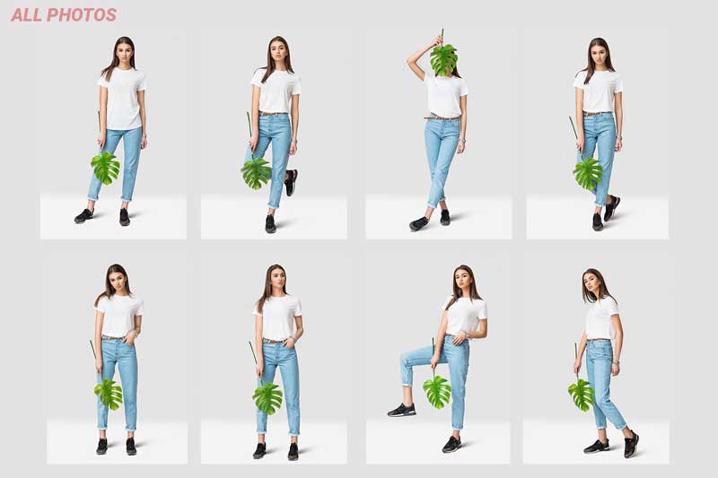 Amazing Female T-shirt Mockups 4 Amazing Female T shirt Mockups 3