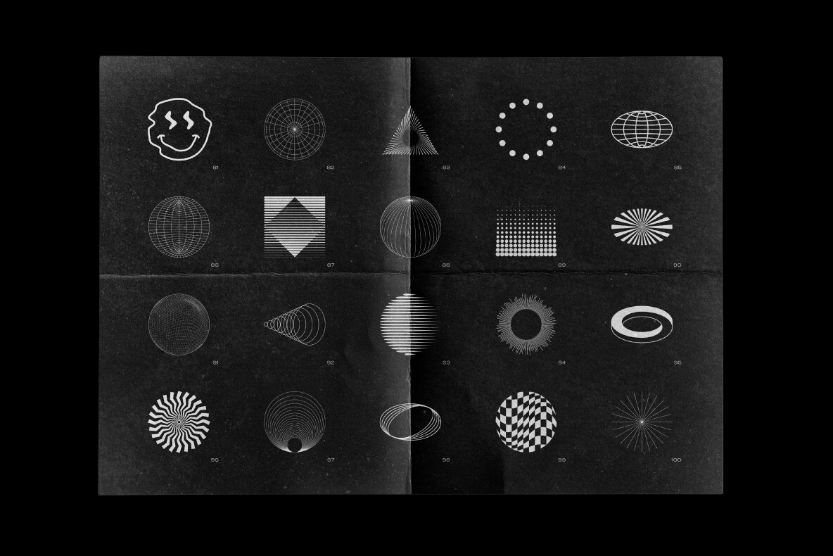 Abstract Shapes collection 7 E5216 14