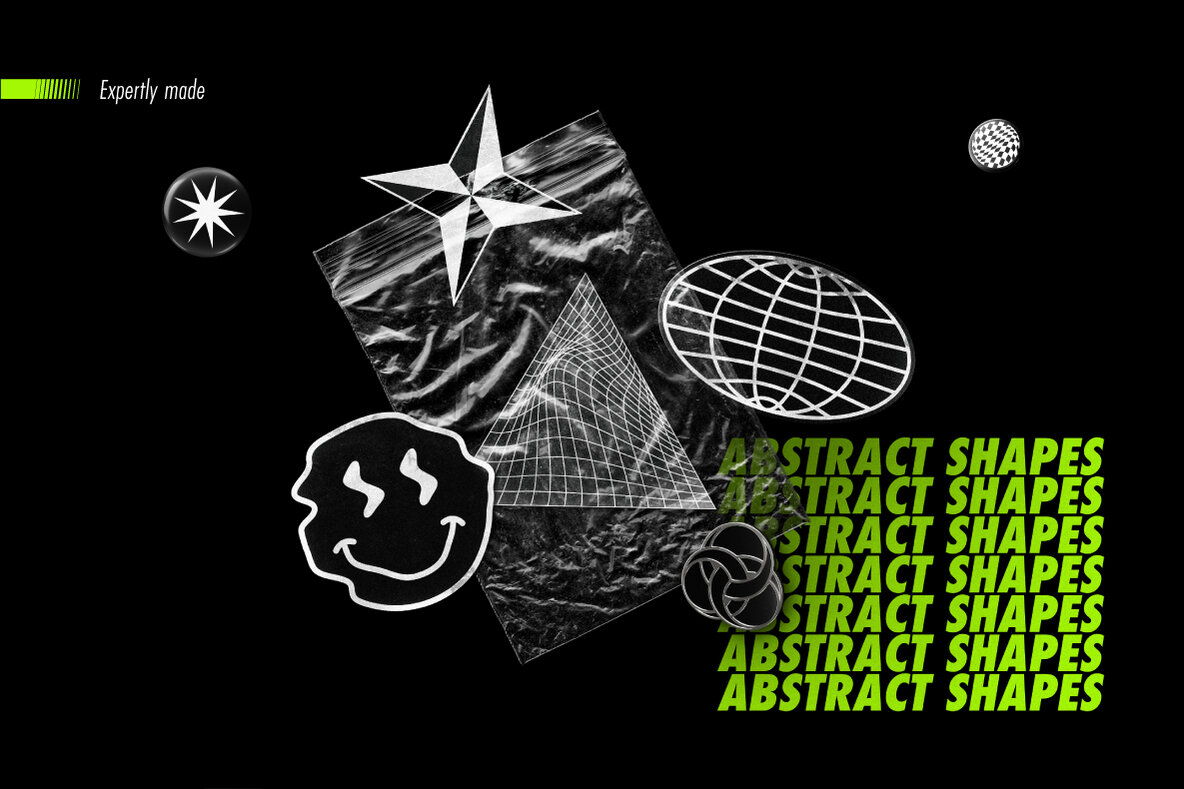 Abstract Shapes collection 10 E5216 17