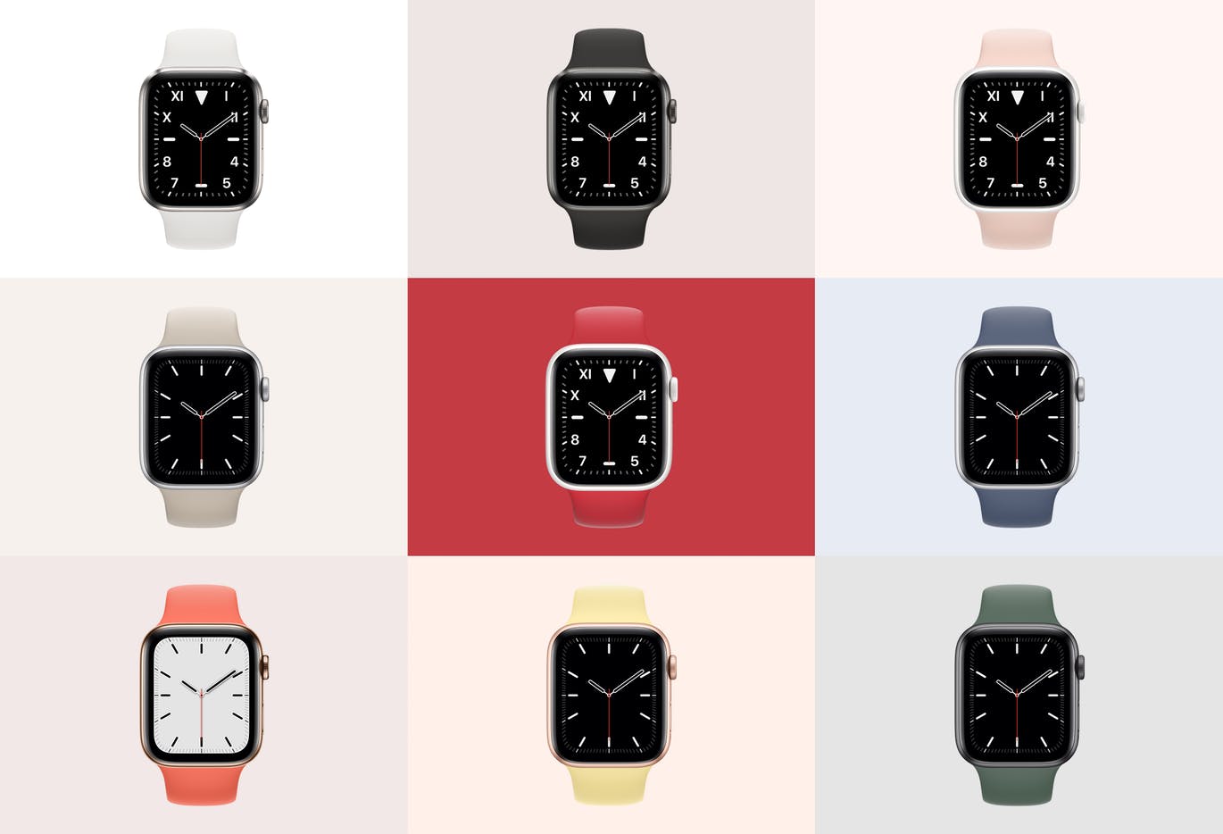 Apple Watch Mockup Series 5 Apple Watch Mockup Series 5