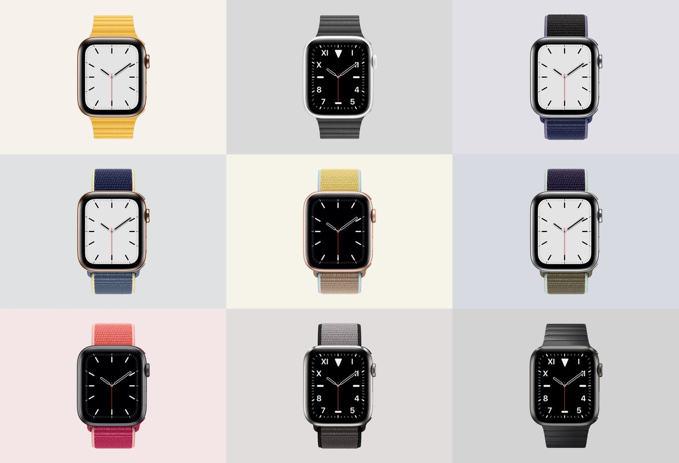Apple Watch Mockup Series 5 Apple Watch Mockup Series 5
