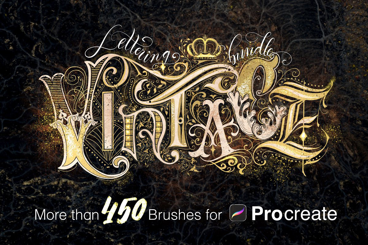 Vintage Lettering Bundle 4923868 1 Vintage Lettering Bundle 4923868