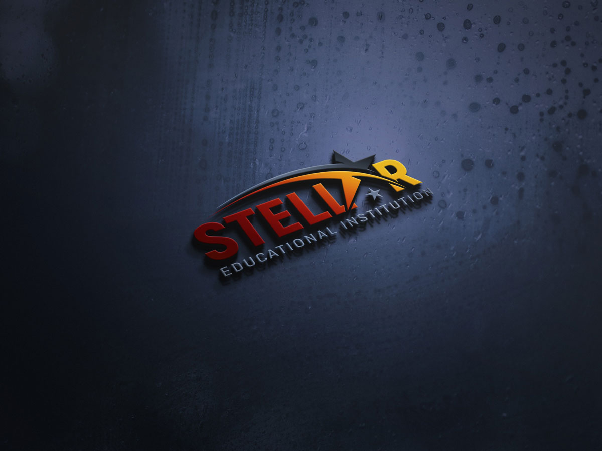 Realistic Modern 3D Logo Mock-UP