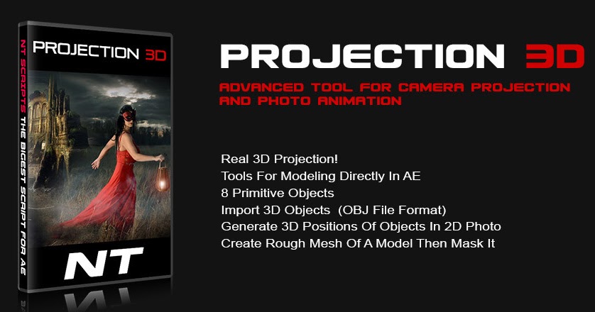 Projection 3D v2.02 for After Effects