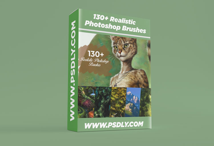 inkydeals — 130+ Realistic Photoshop Brushes 1 130+ Realistic Photoshop Brushes