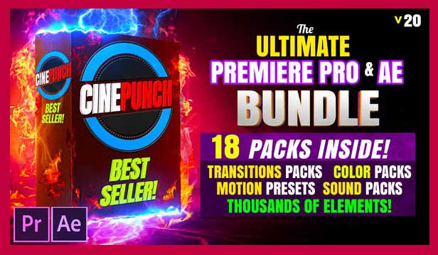 Videohive CINEPUNCH (BUNDLE) Transitions for Final Cut Pro SFX Color FX 18 PACKS Thousands of Assets 1 Videohive CINEPUNCH (BUNDLE) Transitions for Final Cut Pro SFX Color FX 18 PACKS Thousands of Assets