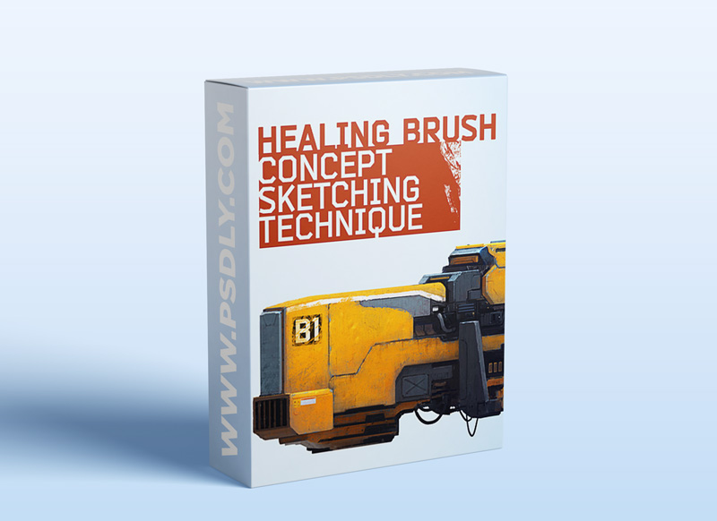 Gumroad - Healing Brush Concept Sketching Technique