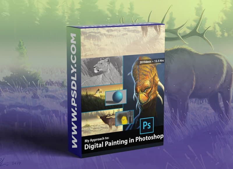 Digital Painting in Photoshop with Aaron Blaise 1 Digital Painting in Photoshop with Aaron Blaise
