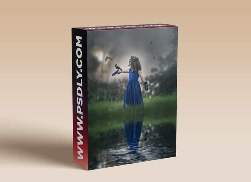 Lisset Perrier Photography - Dark in blue Composite Tutorial 1 Lisset Perrier Photography - Dark in blue Composite Tutorial
