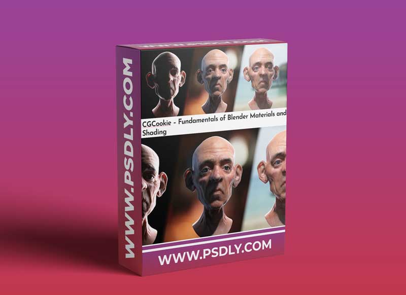 CGCookie - Blender - Skin Shading with Cycles 1 CGCookie – Fundamentals of Blender Materials and Shading