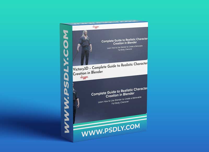 Victory3D – Complete Guide to Realistic Character Creation in Blender 1 Victory3D – Complete Guide to Realistic Character Creation in Blender