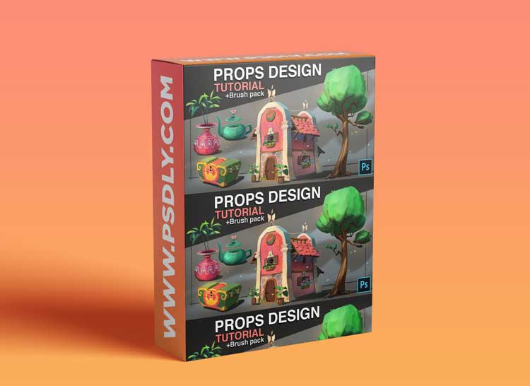Artstation – Props design – Tutorial + Brush pack by Florian Coudray 1 Artstation – Props design – Tutorial + Brush pack by Florian Coudray