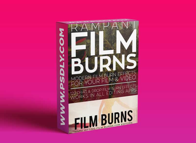 Rampant Design Tools - Film Burns 1 Rampant Design Tools - Film Burns