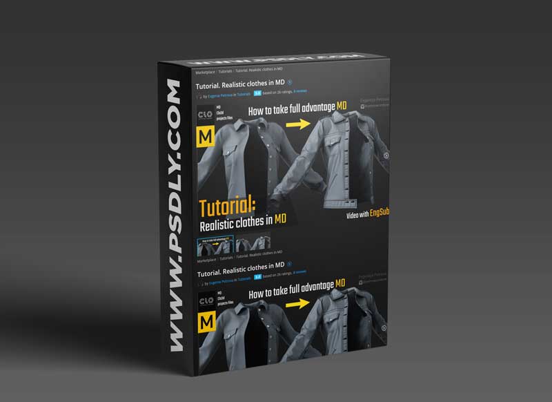 ArtStation – Realistic clothes in Marvelous Designer 1 ArtStation – Realistic clothes in Marvelous Designer