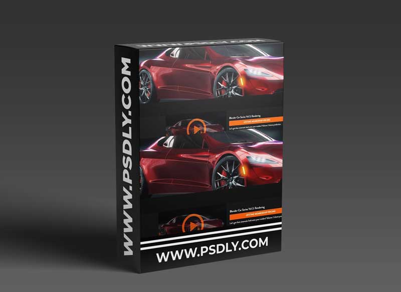 CGFasttrack - Blender Car Series Vol 2 Rendering 1 CGFasttrack - Blender Car Series Vol 2 Rendering