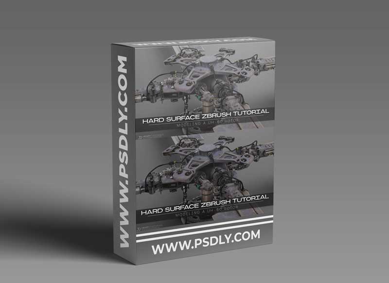 Hard Surface ZBrush Tutorial // Modeling A UH-60 Rotor 1 Hard Surface ZBrush Tutorial // Modeling A UH-60 Rotor