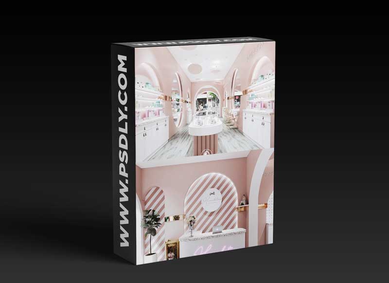 Interior Shop Cosmetics Scene