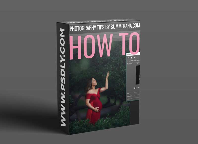 Summerana - How to change clothing color in Photoshop 1 Summerana - How to change clothing color in Photoshop