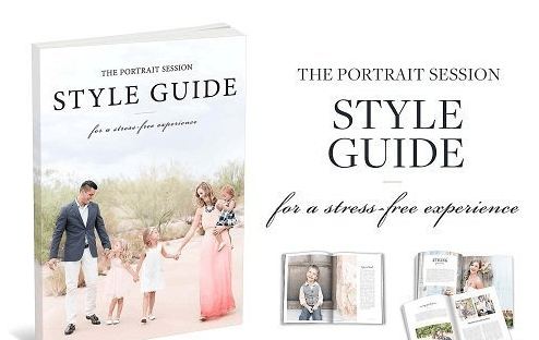 Amy & Jordan Portrait Session Style Guide Package 1 Amy & Jordan Portrait Session Style Guide Package