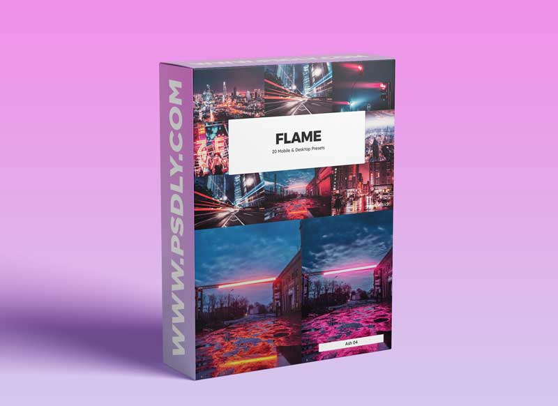 20 Flame Lightroom Presets & LUTs 1 20 Flame Lightroom Presets & LUTs