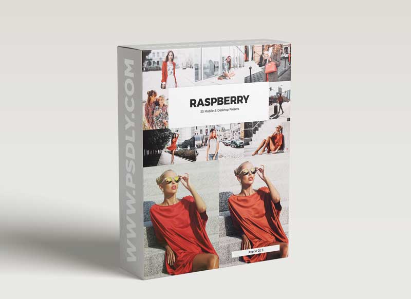 20 Raspberry Lightroom Presets & LUTs 1 20 Raspberry Lightroom Presets & LUTs