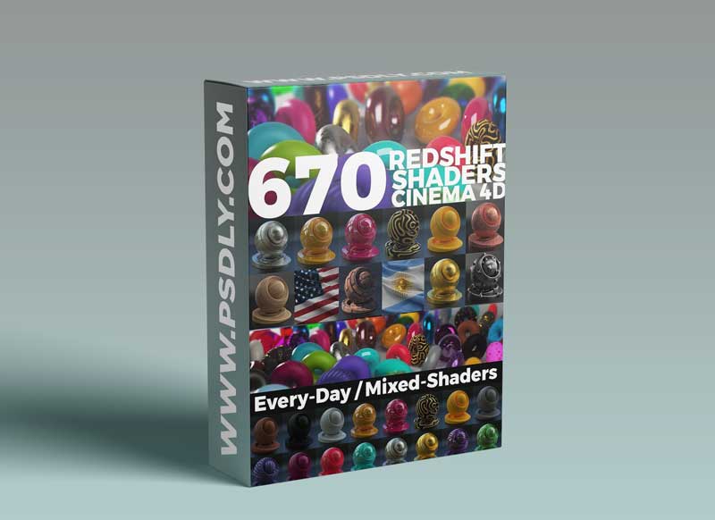 Gumroad – 670 Redshift Shaders Cinema 4D By SerSal 1 Gumroad – 670 Redshift Shaders Cinema 4D By SerSal