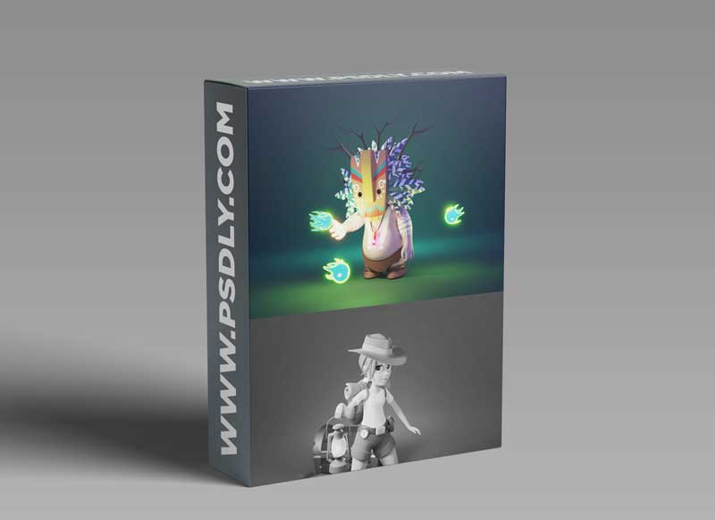 Polygon Runway – 3D Characters and Illustrations 1 Polygon Runway 3D Characters and Illustrations Download