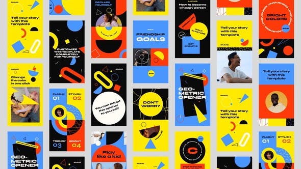 Videohive Geometric Stories Pack 32376676 1 Videohive Geometric Stories Pack 32376676