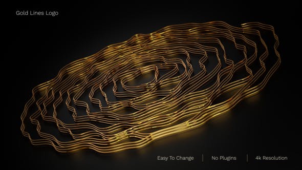 Videohive Gold Lines Logo 31530330 1 Videohive Gold Lines Logo 31530330