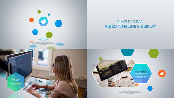 Videohive Simple Clean Timeline and Display 22407578 1 Videohive Simple Clean Timeline and Display 22407578