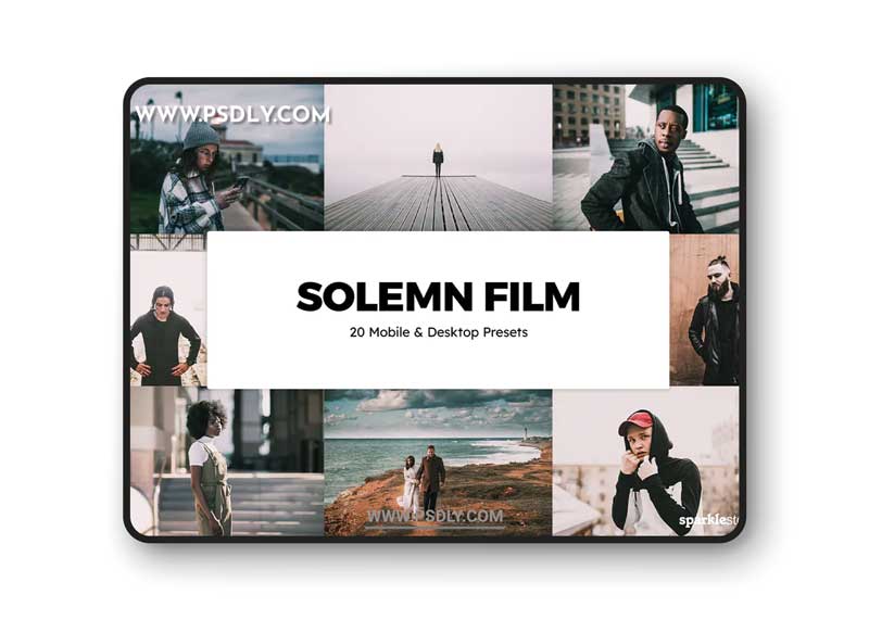 20 Solemn Film Lightroom Presets & LUTs 1 20 Solemn Film Lightroom Presets & LUTs