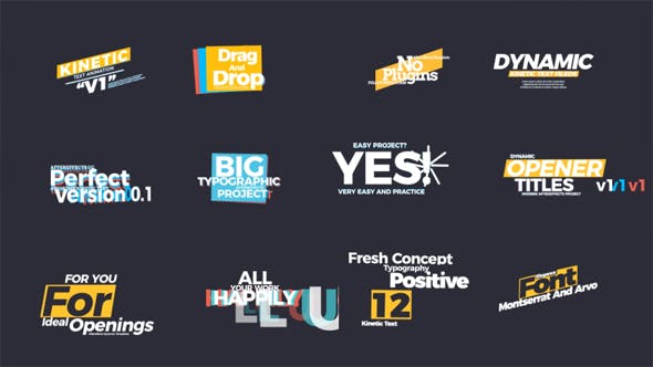 Videohive Kinetic Text Animation 21012955 1 Videohive Kinetic Text Animation 21012955