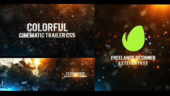 Videohive Colorful Cinematic Trailer CS5 16643334 1 Videohive Colorful Cinematic Trailer CS5 16643334