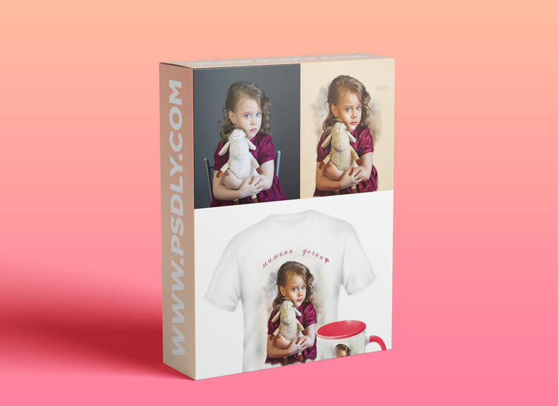 Anastasia Anikeeva - Portrait of a child 1 Anastasia Anikeeva - Portrait of a child