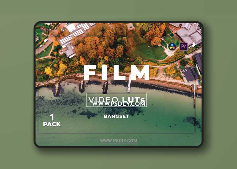 Bangset Film Pack 1 Video LUTs 1 Bangset Film Pack 1 Video LUTs