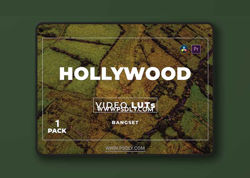 Bangset Hollywood Pack 1 Video LUTs 1 Bangset Hollywood Pack 1 Video LUTs