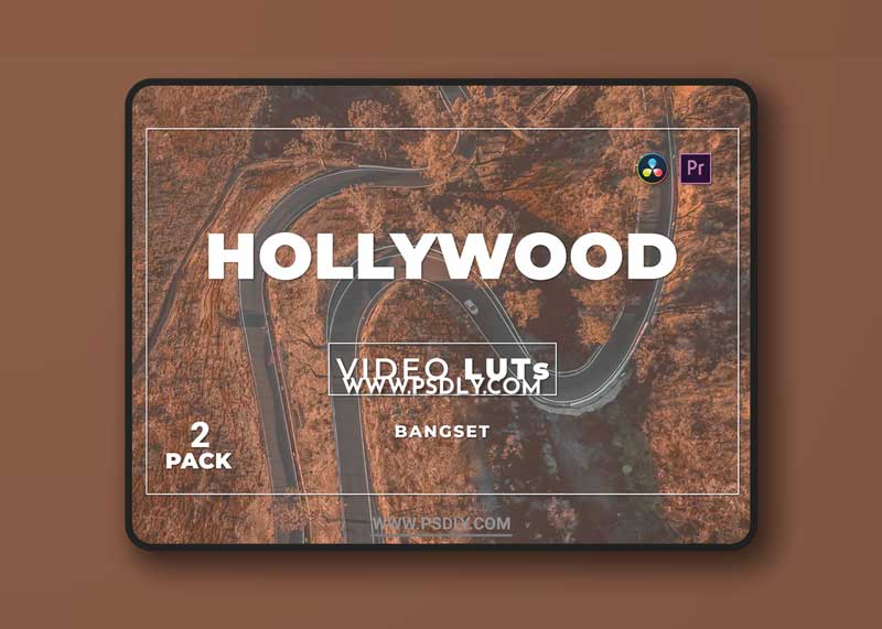 Bangset Hollywood Pack 2 Video LUTs 1 Bangset Hollywood Pack 2 Video LUTs