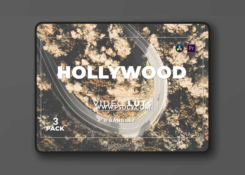 Bangset Hollywood Pack 3 Video LUTs 1 Bangset Hollywood Pack 3 Video LUTs