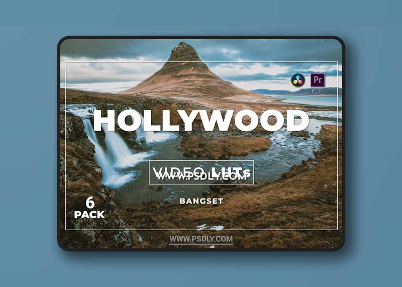 Bangset Hollywood Pack 6 Video LUTs 1 Bangset Hollywood Pack 6 Video LUTs