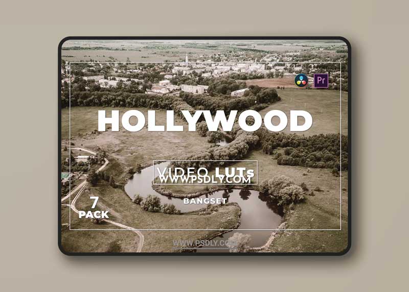 Bangset Hollywood Pack 7 Video LUTs 1 Bangset Hollywood Pack 7 Video LUTs