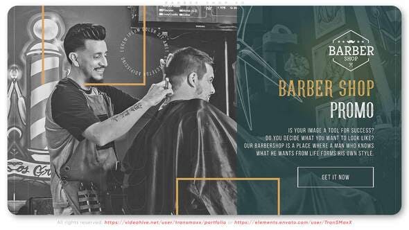Videohive Barber Shop XO 32462544 1 Videohive Barber Shop XO 32462544