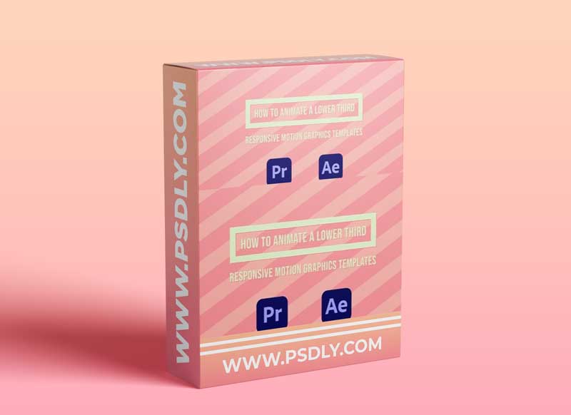 Build Branded Graphics with Animated Lower Thirds in Adobe After Effects 1 Build Branded Graphics with Animated Lower Thirds in Adobe After Effects
