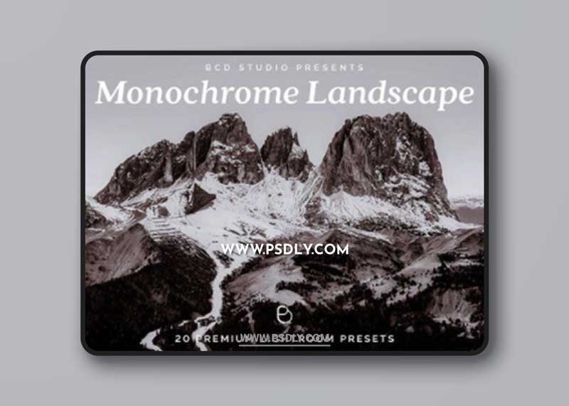 CM - 20 Monochrome Landscape Lr Presets 1835016 1 CM - 20 Monochrome Landscape Lr Presets 1835016