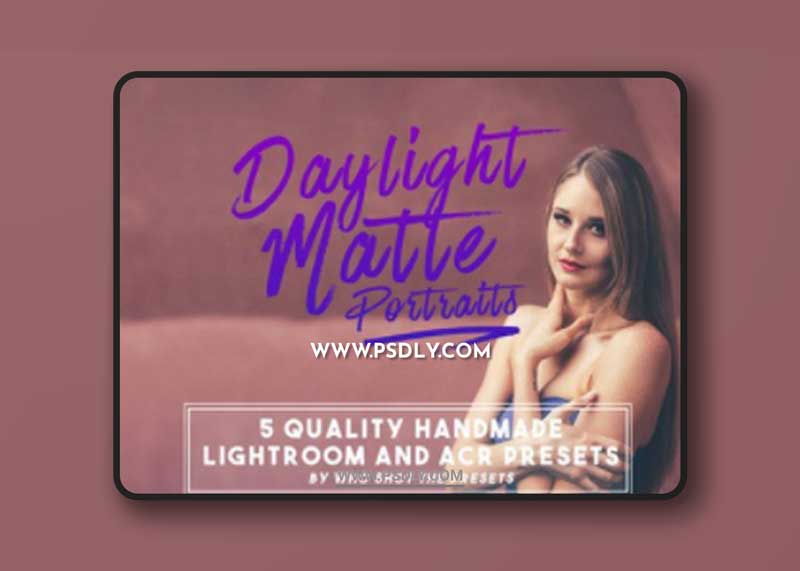 CM - Daylight Matte Preset (LR & ACR) 698091 1 CM - Daylight Matte Preset (LR & ACR) 698091
