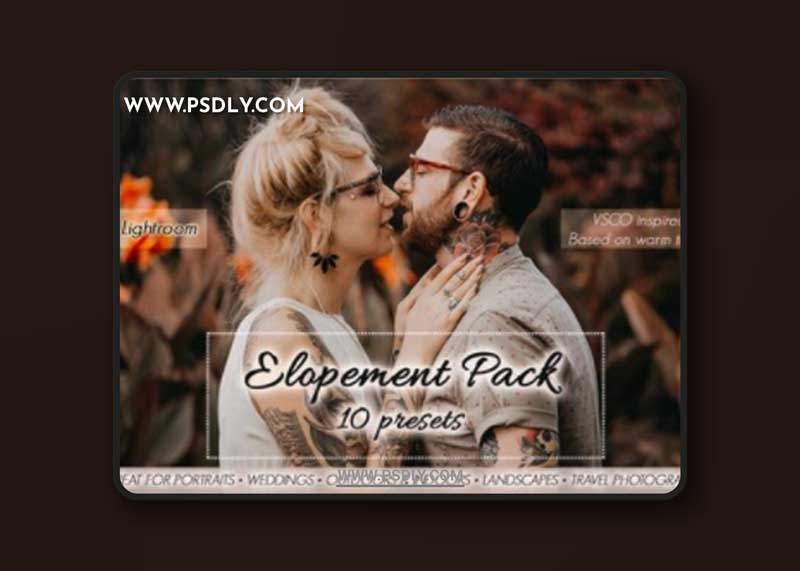 CM - Elopement Preset Pack for Lightroom 2137750 1 CM - Elopement Preset Pack for Lightroom 2137750