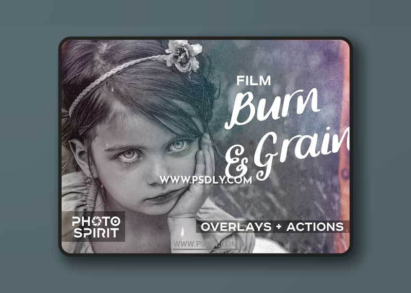 CM - Film Burn & Grain Overlay Effect 1974724 1 CM - Film Burn & Grain Overlay Effect 1974724
