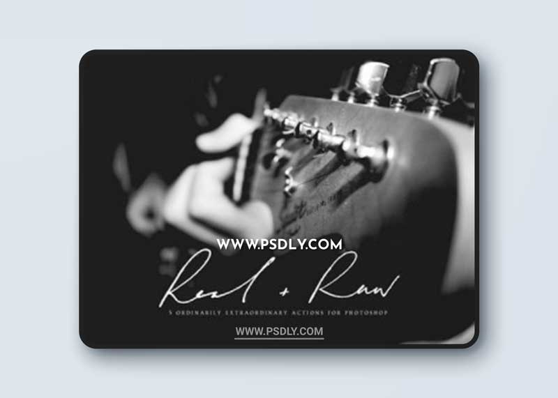 CM - Real + Raw | Photoshop Actions 1974905 1 CM - Real + Raw | Photoshop Actions 1974905