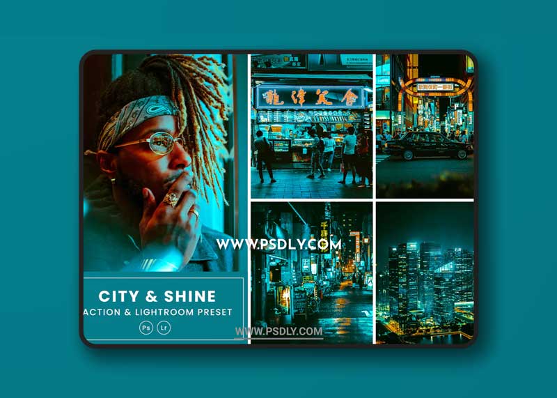 City and Shine Action & Lightrom 1 City and Shine Action & Lightrom